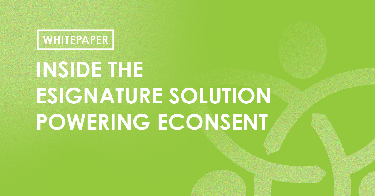 Whitepaper - Inside the esignature solution powering econsent